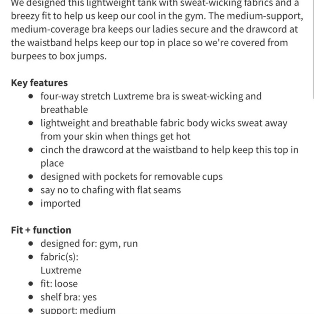 Lululemon Rest Less Tank Top - Picture 8 of 9